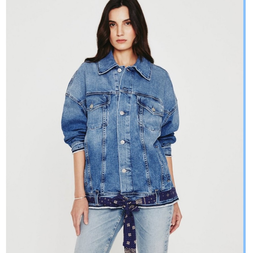 AGJeans Hendrix Oversized Jean Jacket - Size M